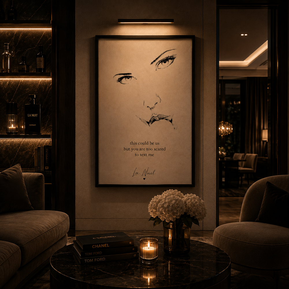 Exorcism framed fine-art print by La Nuit