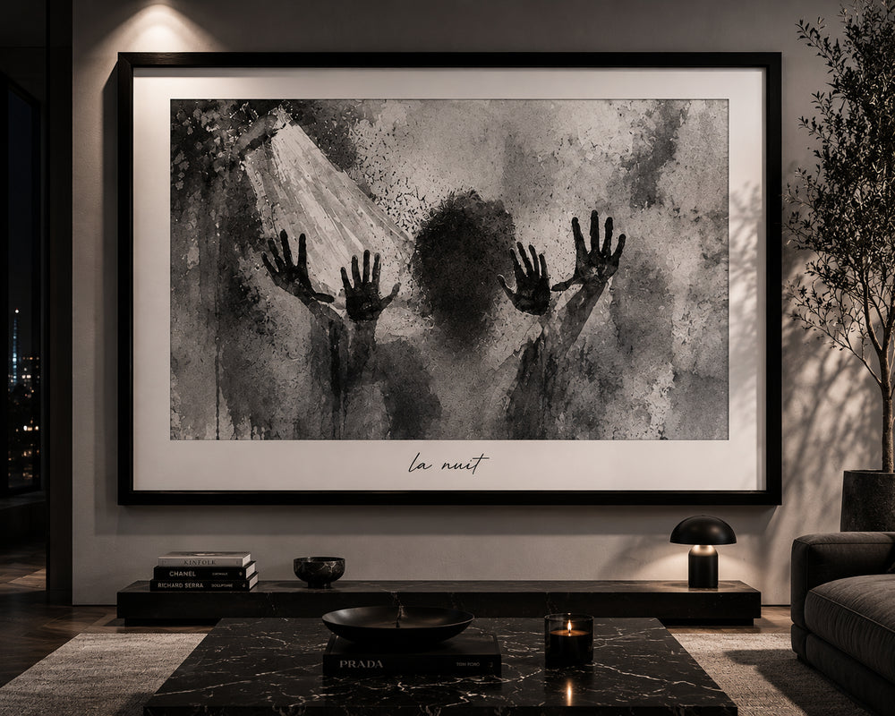 After Midnight framed fine-art print by La Nuit