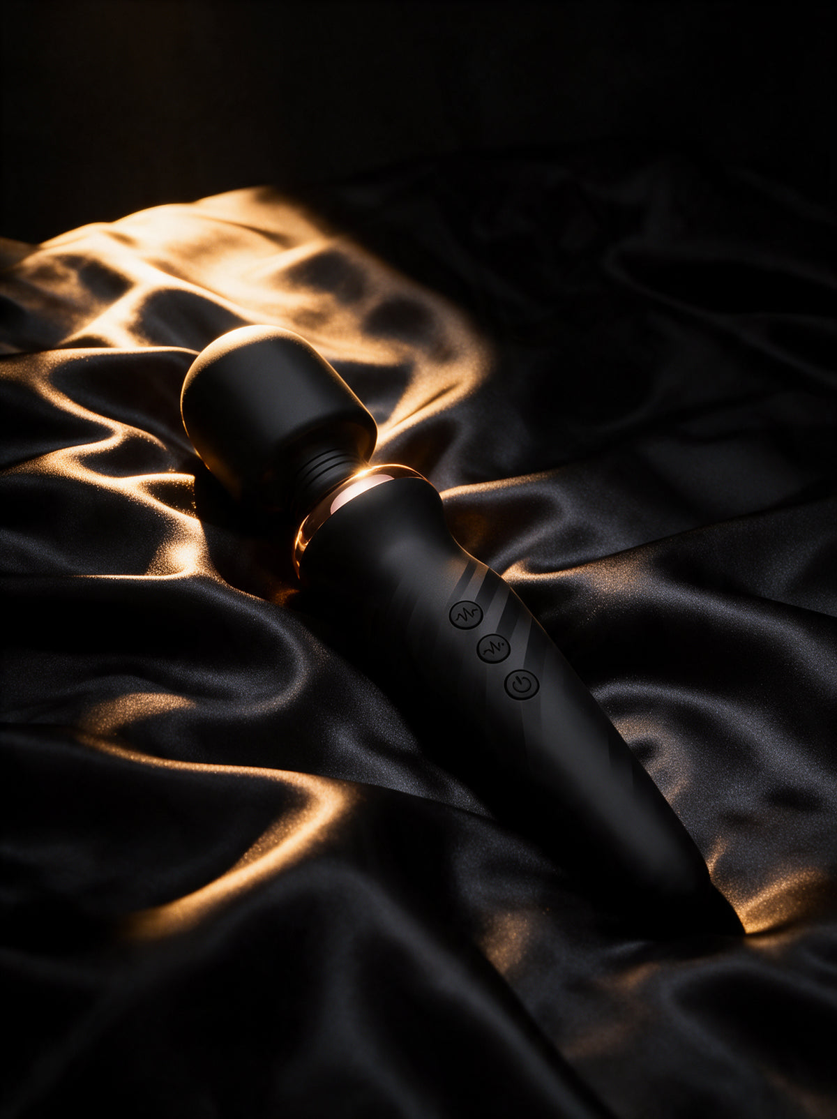 Velvet-toned wellness product mood shot