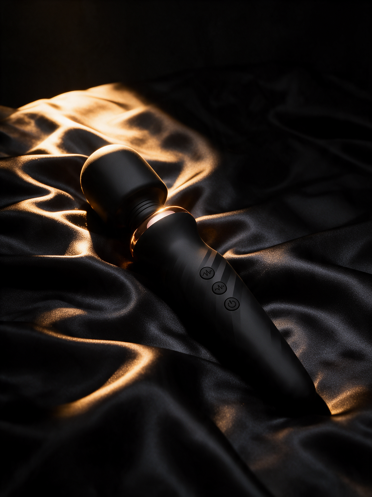 Velvet-toned wellness product mood shot