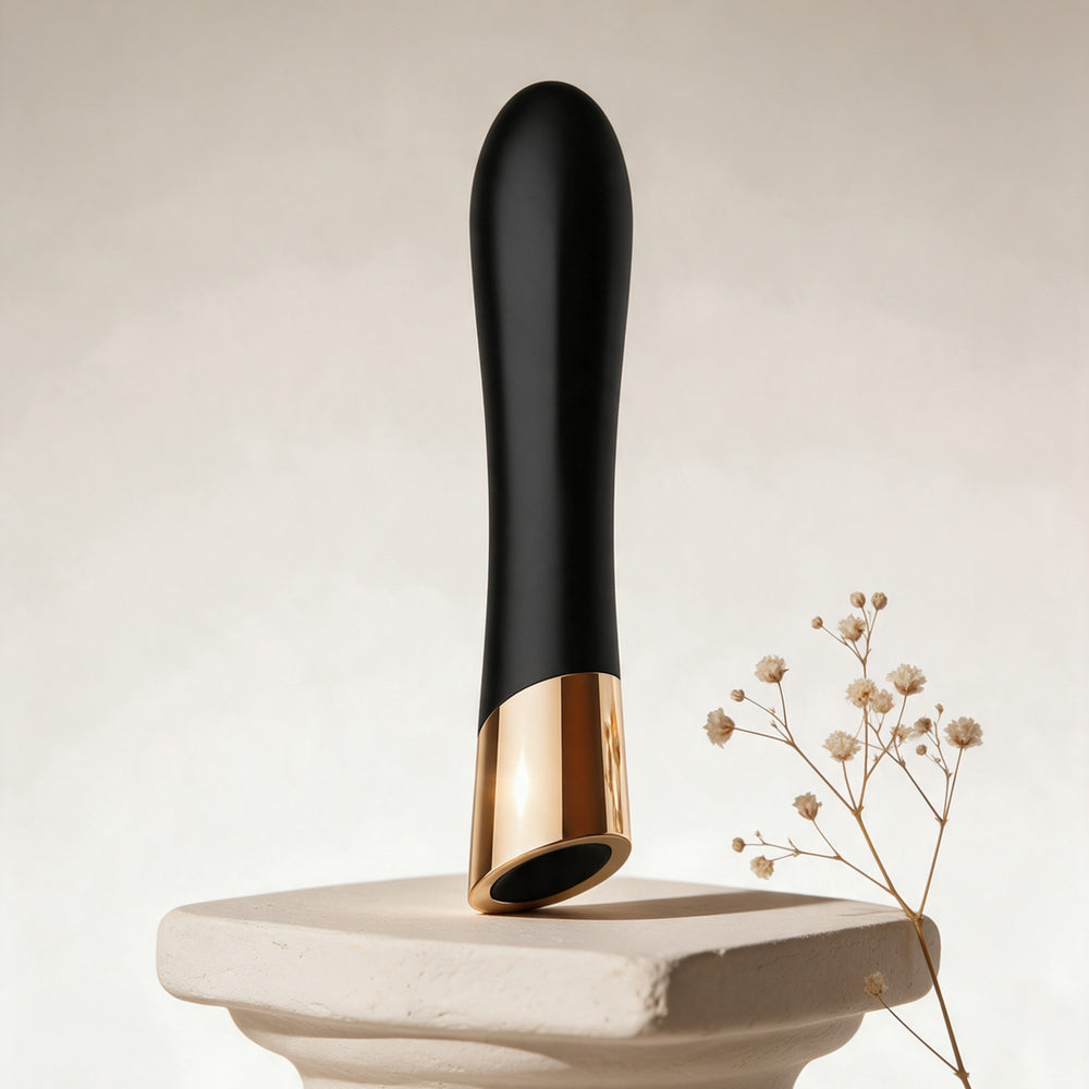 Lily shown on a plaster plinth in soft daylight