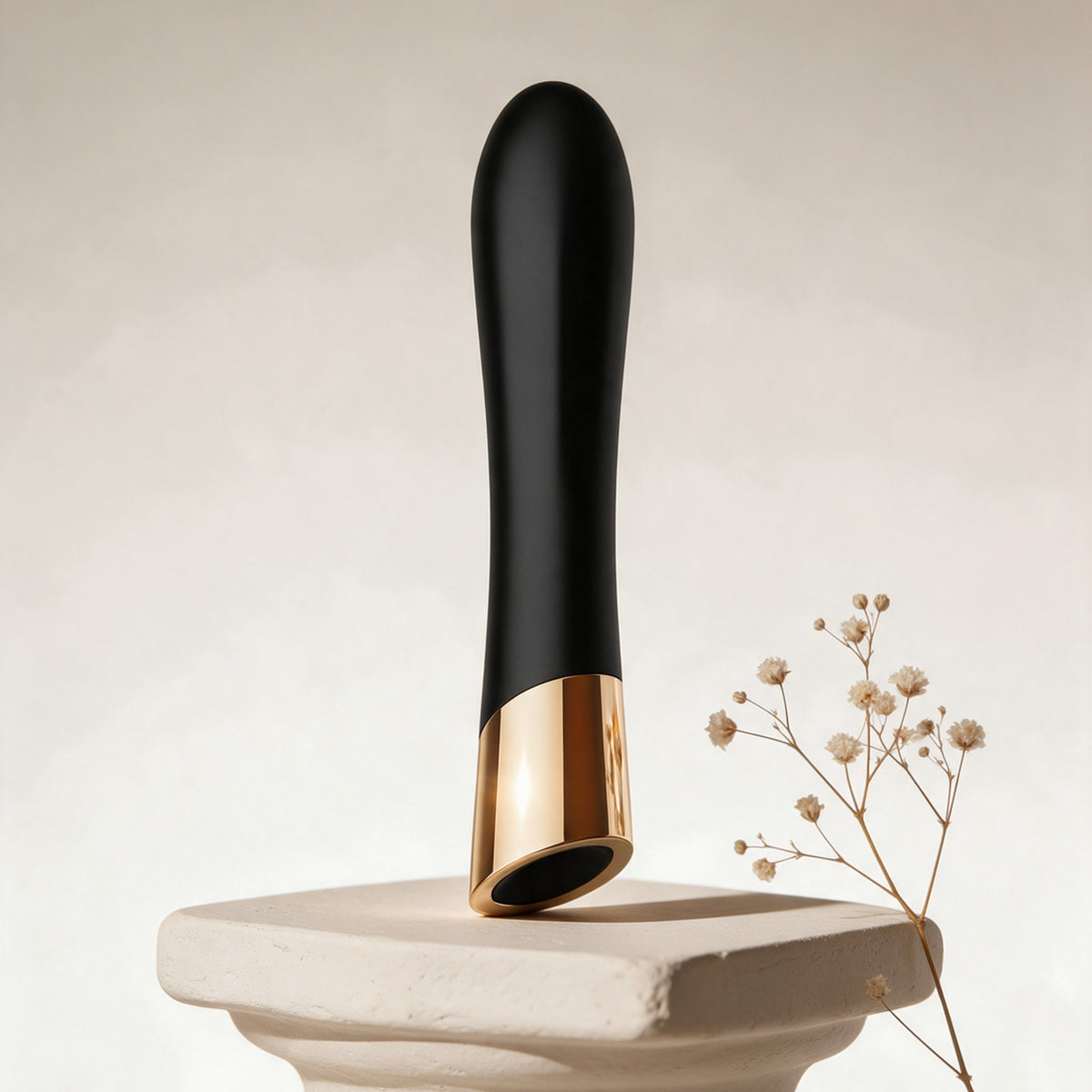 Lily shown on a plaster plinth in soft daylight